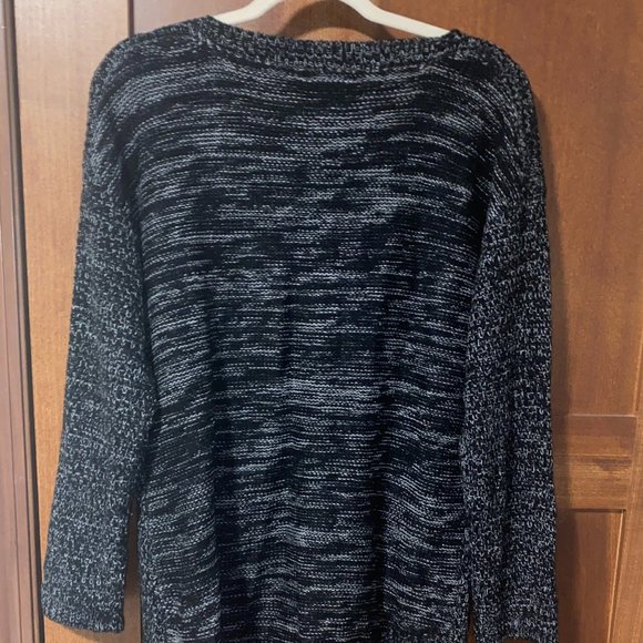 🍉SALE 50%🍉 Hooked Up by Lot Sweater with Faux Zippers - Picture 2 of 7